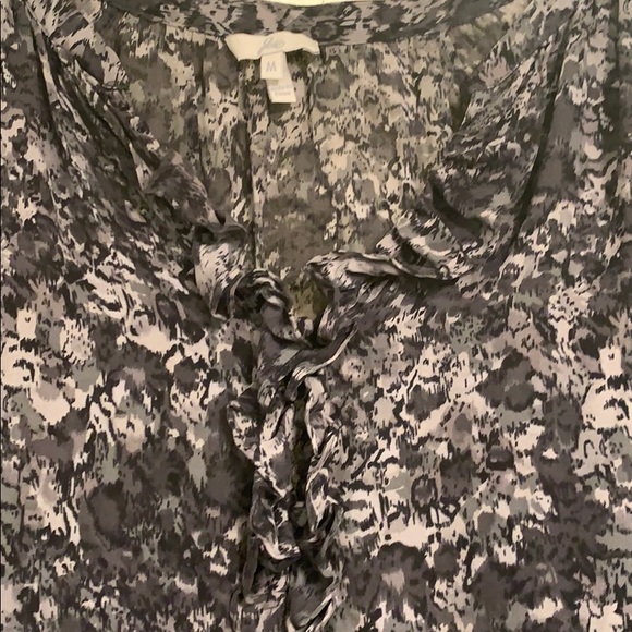 JOIE Ruffle Silk Blouse - Picture 2 of 4